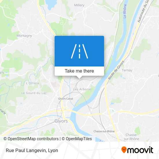 Rue Paul Langevin map