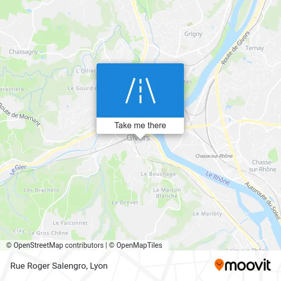 Rue Roger Salengro map