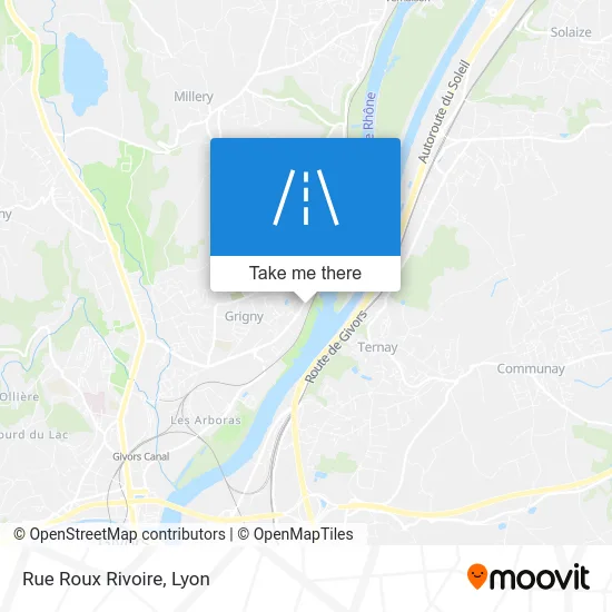 Rue Roux Rivoire map