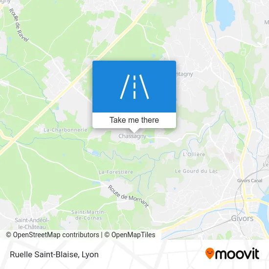 Ruelle Saint-Blaise map
