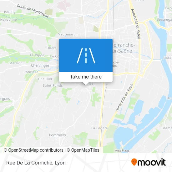 Rue De La Corniche map