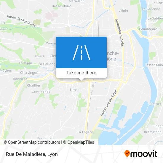 Rue De Maladière map