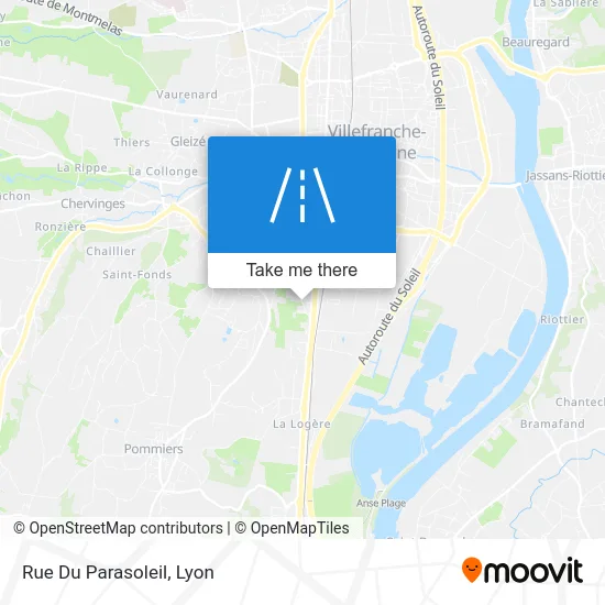 Rue Du Parasoleil map