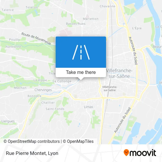 Rue Pierre Montet map