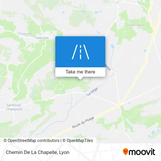 Chemin De La Chapelle map