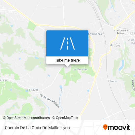 Chemin De La Croix De Maille map