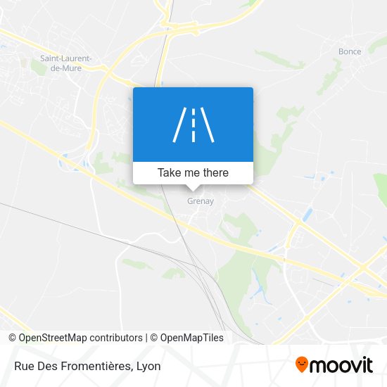 Rue Des Fromentières map