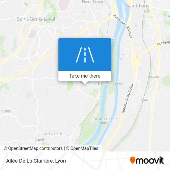 Allée De La Clairière map