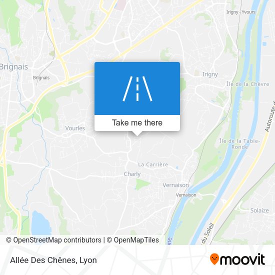 Allée Des Chênes map