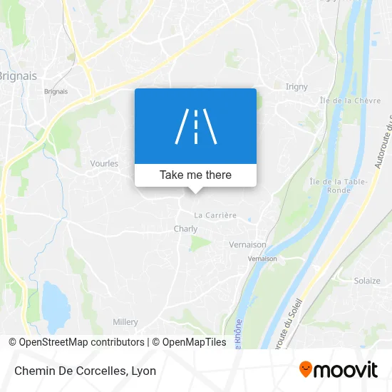 Chemin De Corcelles map