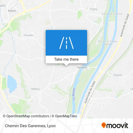 Chemin Des Garennes map