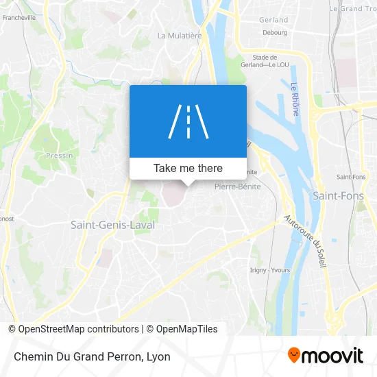 Chemin Du Grand Perron map