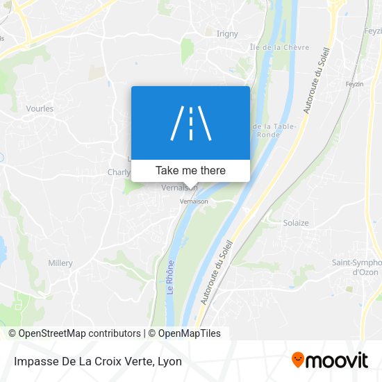 Impasse De La Croix Verte map