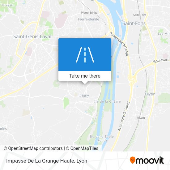 Impasse De La Grange Haute map