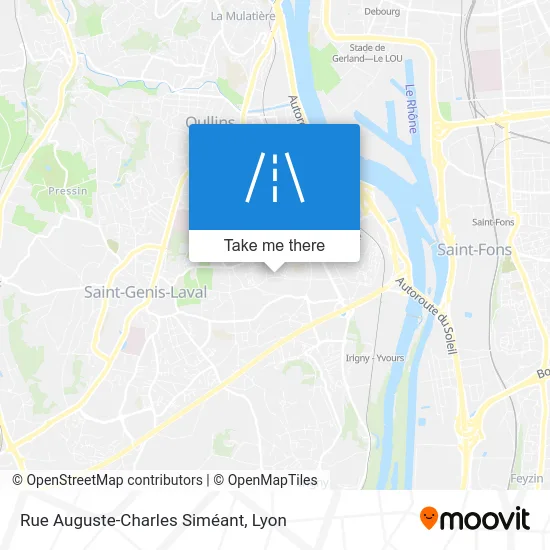 Rue Auguste-Charles Siméant map