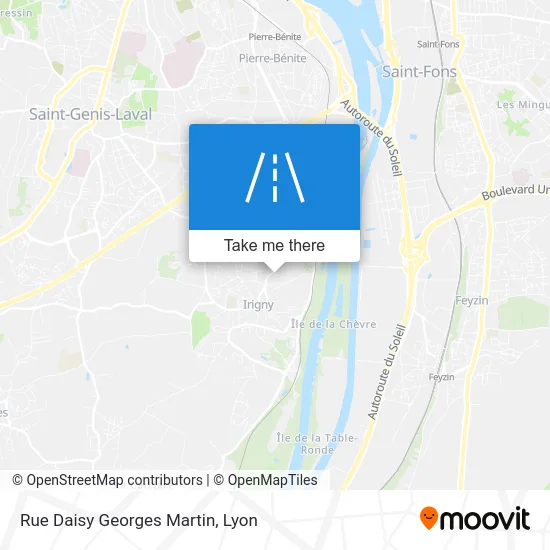 Rue Daisy Georges Martin map