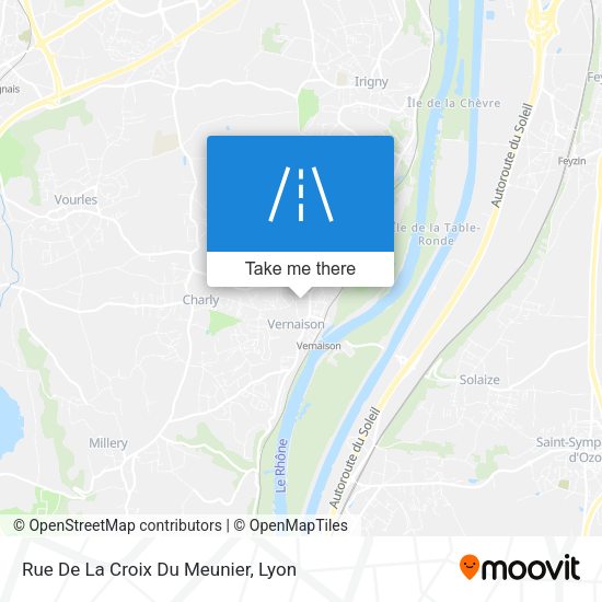 Rue De La Croix Du Meunier map