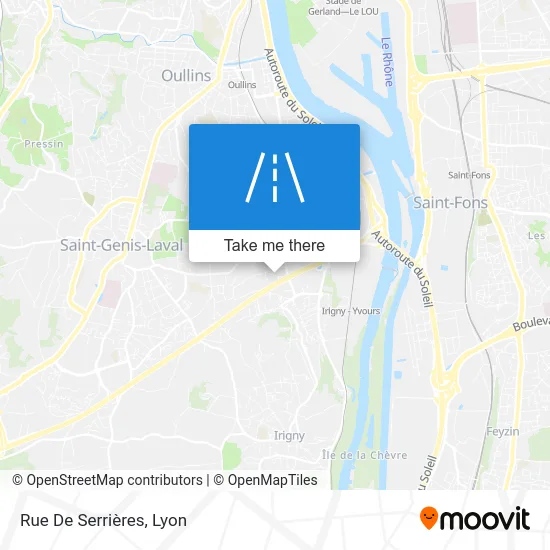 Rue De Serrières map