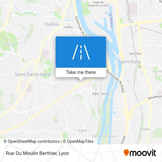 Rue Du Moulin Berthier map