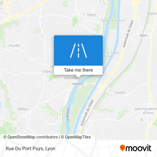 Rue Du Port Puys map