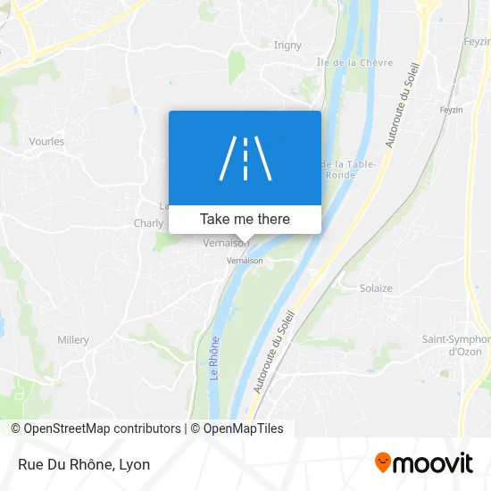 Rue Du Rhône map