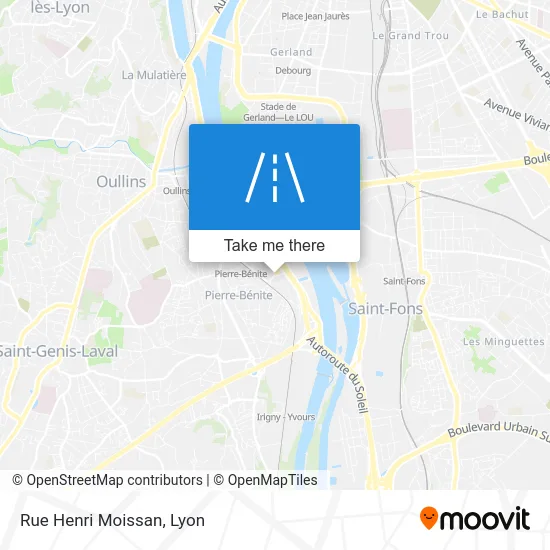 Rue Henri Moissan map