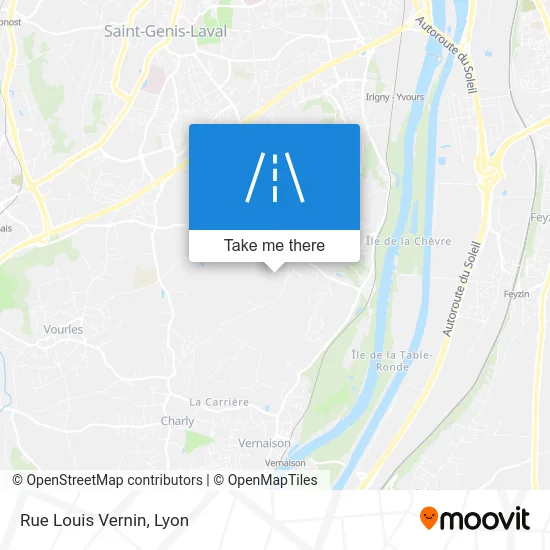 Rue Louis Vernin map
