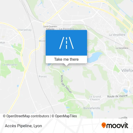 Accès Pipeline map