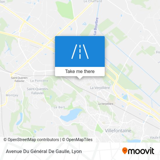 Avenue Du Général De Gaulle map
