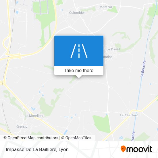 Impasse De La Baillière map