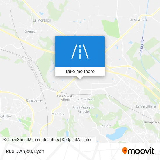 Rue D'Anjou map
