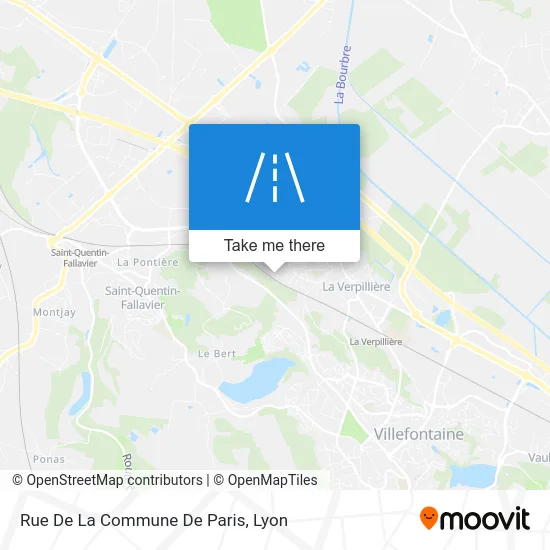 Rue De La Commune De Paris map