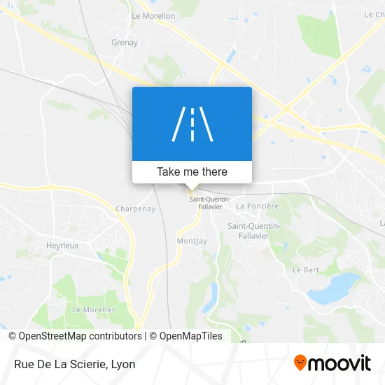 Rue De La Scierie map