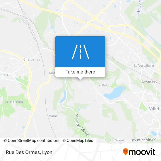 Rue Des Ormes map