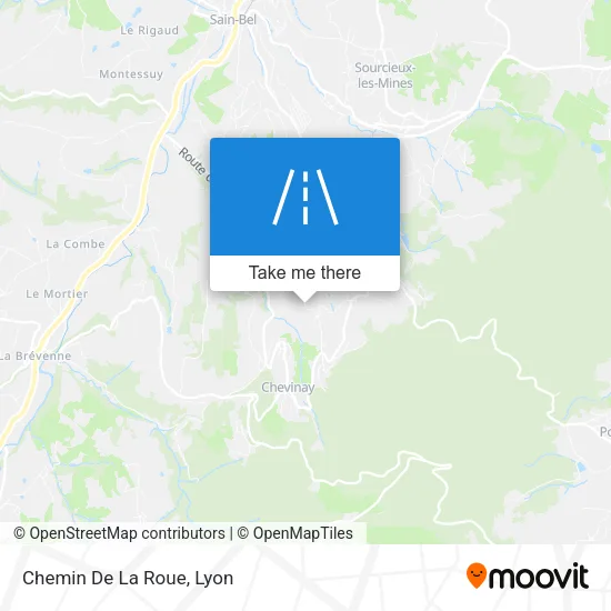 Chemin De La Roue map