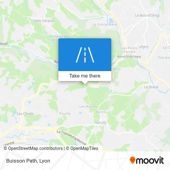 Chemin Du Buisson map