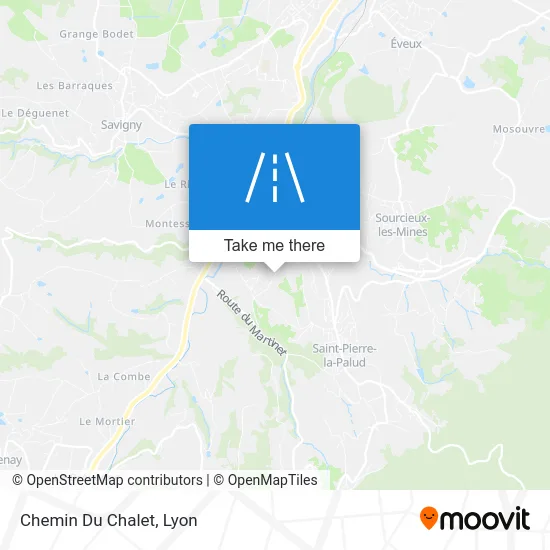 Chemin Du Chalet map