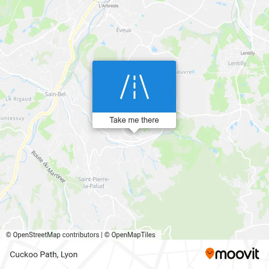 Chemin Du Coucou map