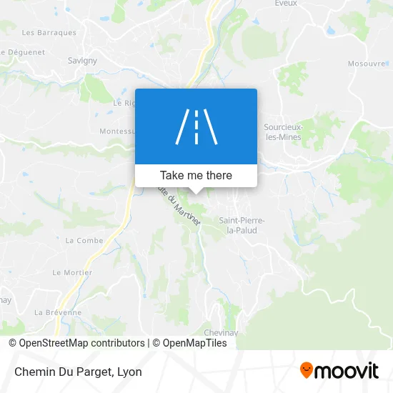 Chemin Du Parget map