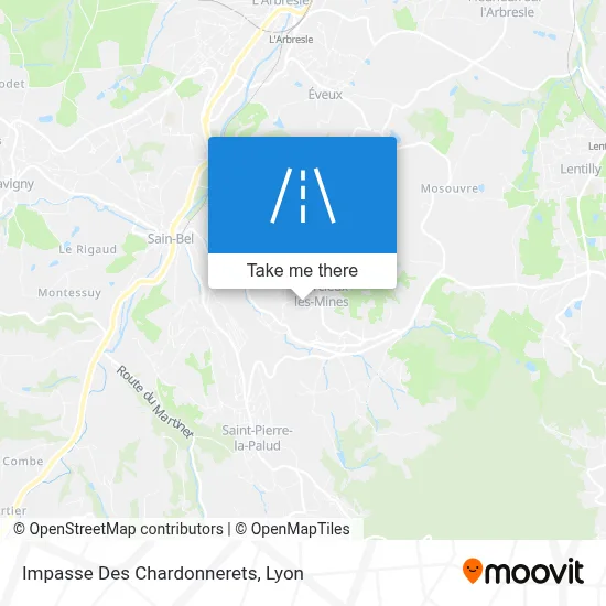 Impasse Des Chardonnerets map