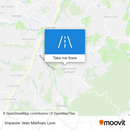 Impasse Jean Mathian map