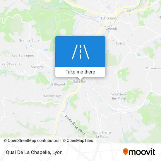 Quai De La Chapelle map
