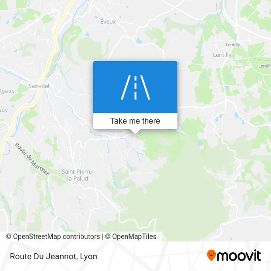 Route Du Jeannot map