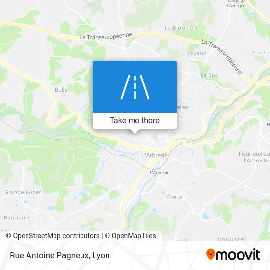 Rue Antoine Pagneux map