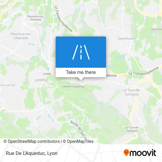 Rue De L'Aqueduc map