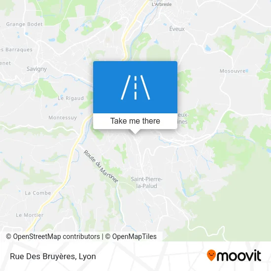 Rue Des Bruyères map