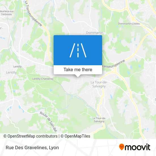 Rue Des Gravelines map