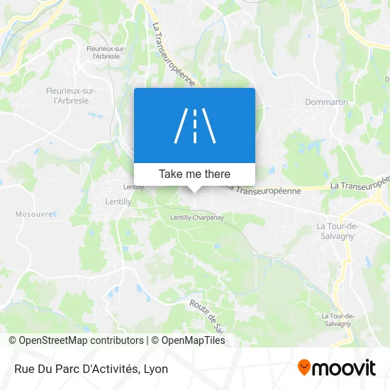 Rue Du Parc D'Activités map