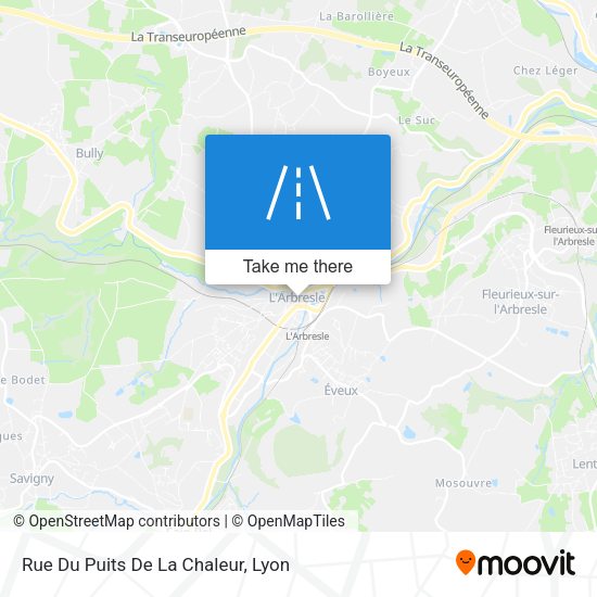 Rue Du Puits De La Chaleur map