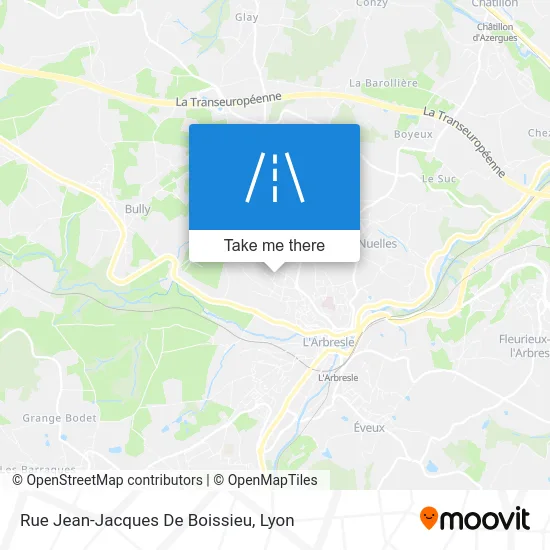 Rue Jean-Jacques De Boissieu map